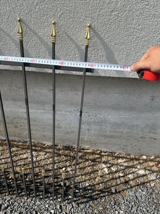 Огорожа металева