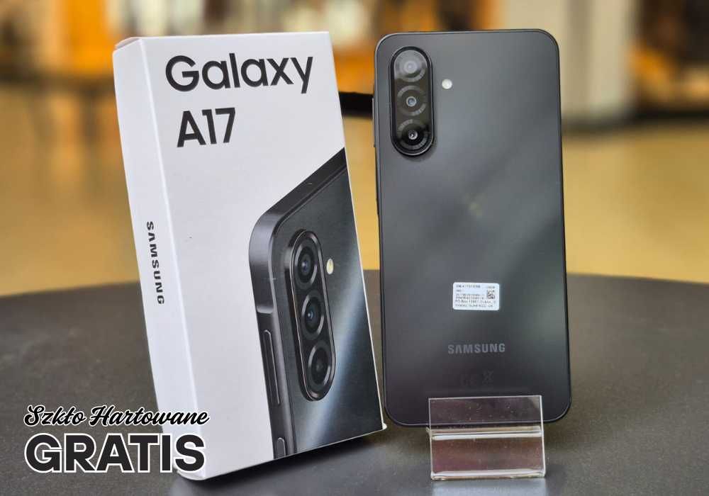 Samsung Galaxy A17 | 4/128 GB | czarny | Powystawowy | szkło GRATIS