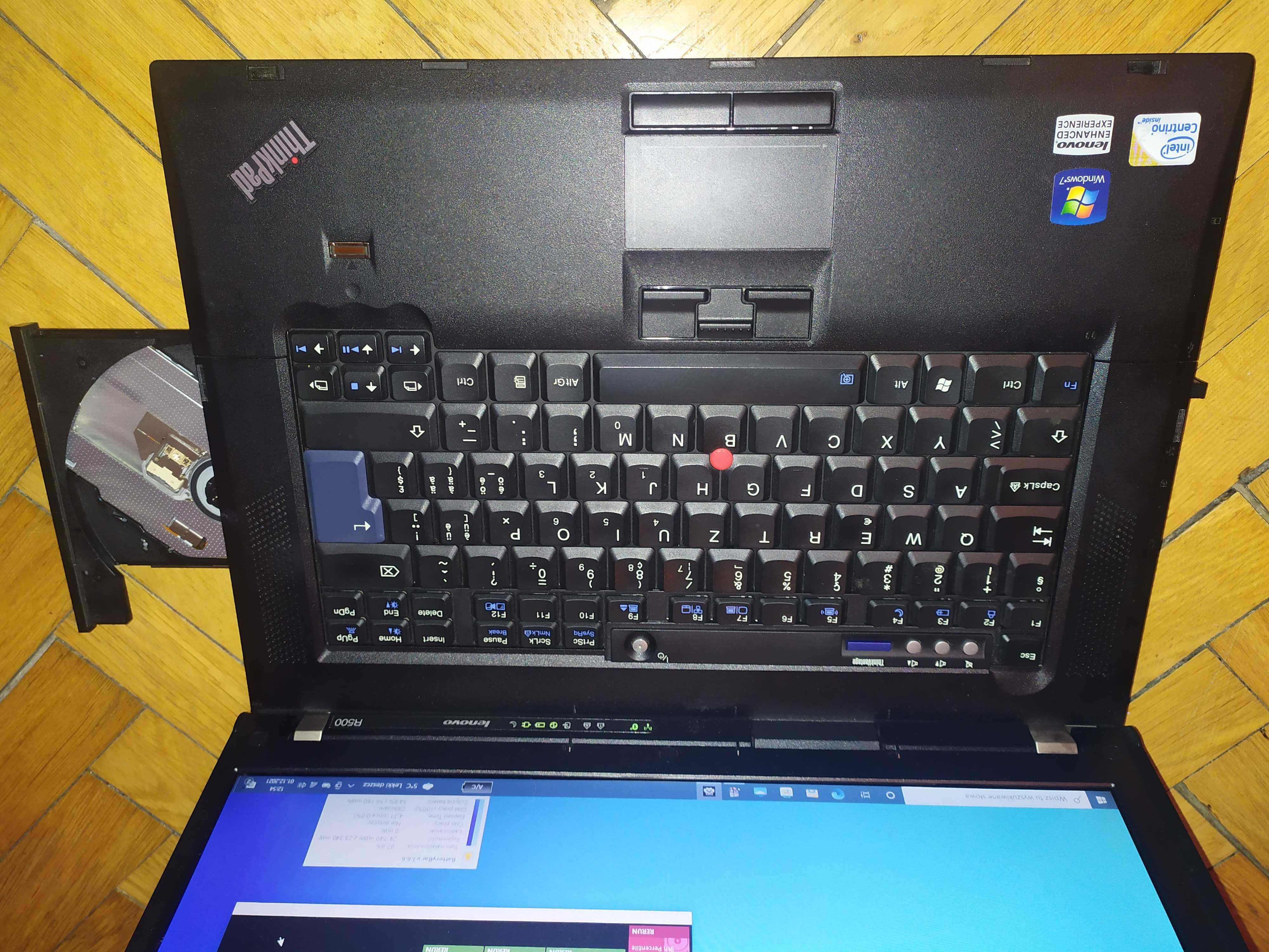 Laptop 15 Lenovo ThinkPad R500 vPro IP ATI HD HDMI Win 7 10 SSD