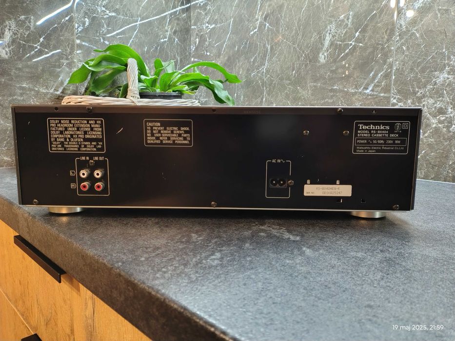 Technics magnetofon RS-BX404 po fachowym przeglądzie super stan