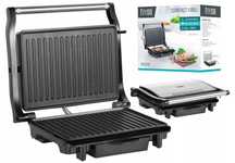 Nowy Grill elektryczny opiekacz przenośny TEESA 1500W