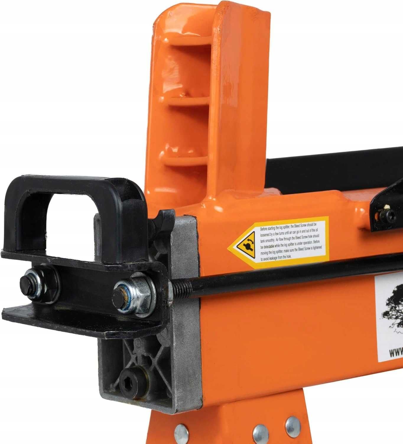 Rębak łuparka do drewna hydrauliczna pozioma 7Ton 2500W Łupiarka MOCNA