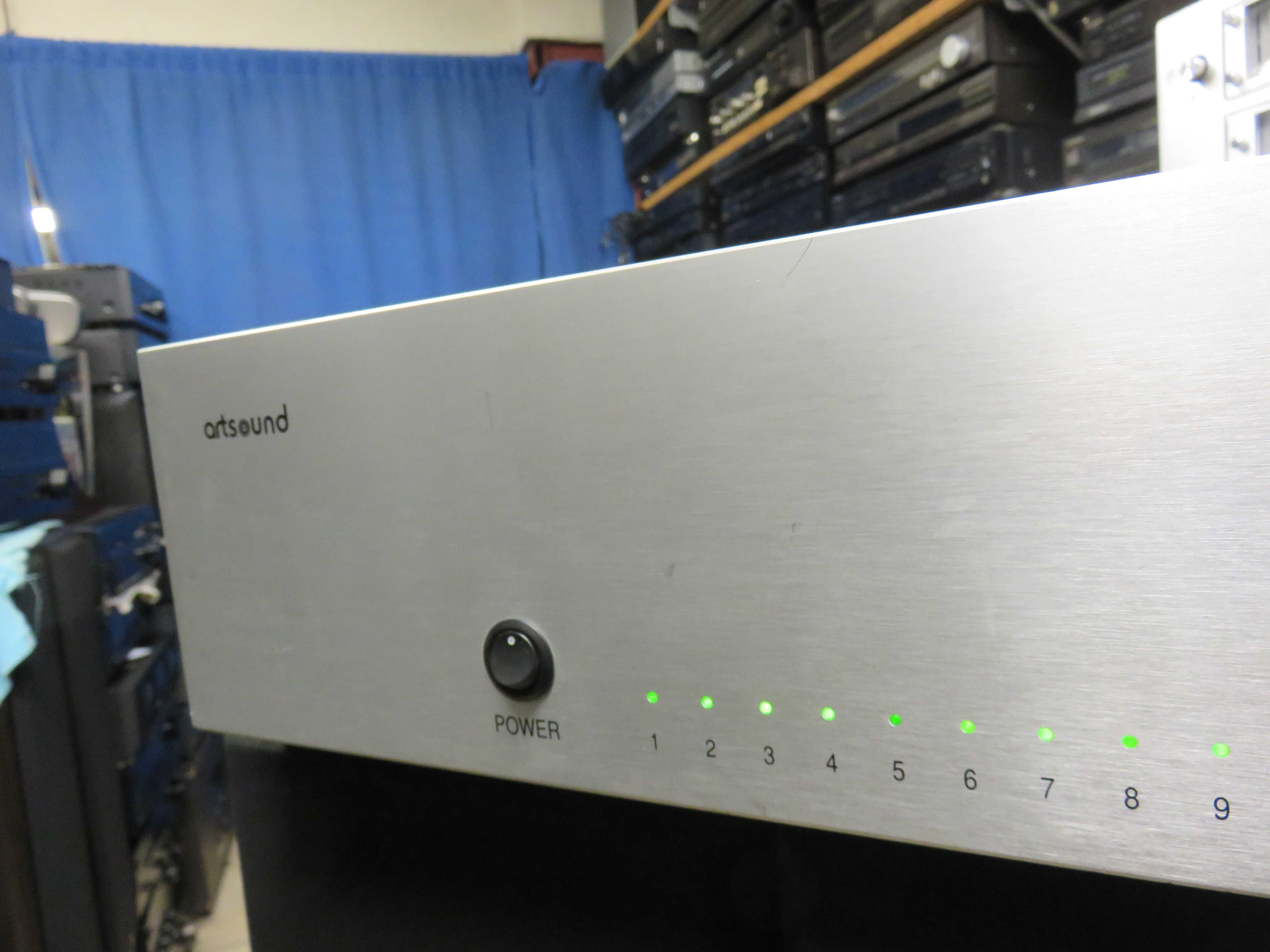 Końcówka mocy wielokanałowa Artsound AMP-1250 6x100watt