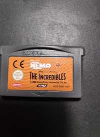 Jogo Finding Nemo + The incredibles - Gameboy
