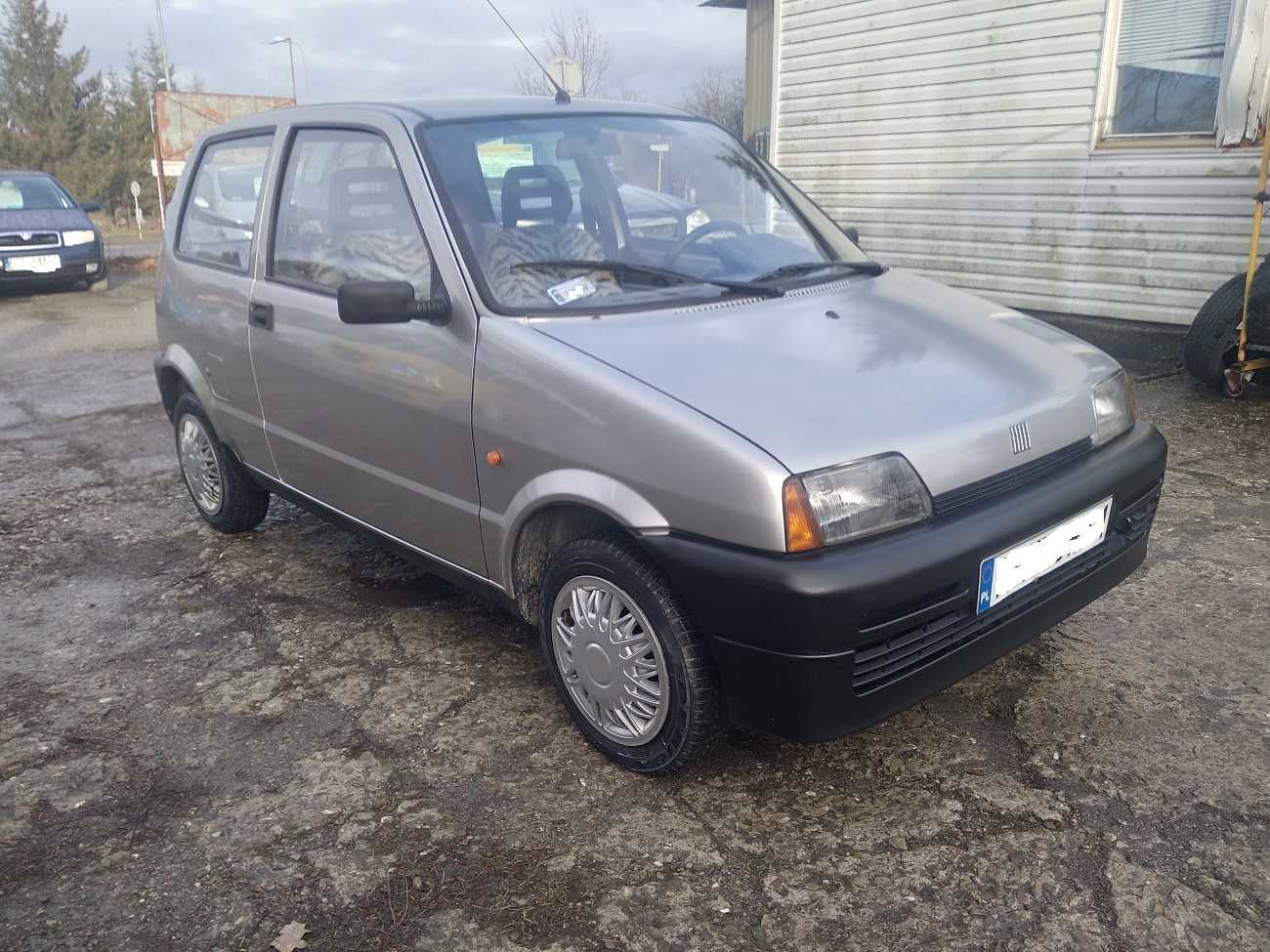 Fiat Cinquecento, BEZ KOROZJI, STAN KOLEKCJONERSKI, 92000 km