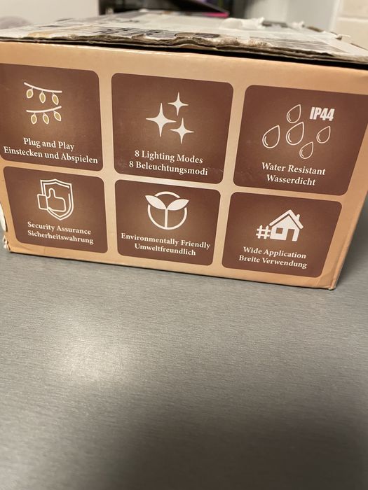 Гірлянда, гірлянда штора