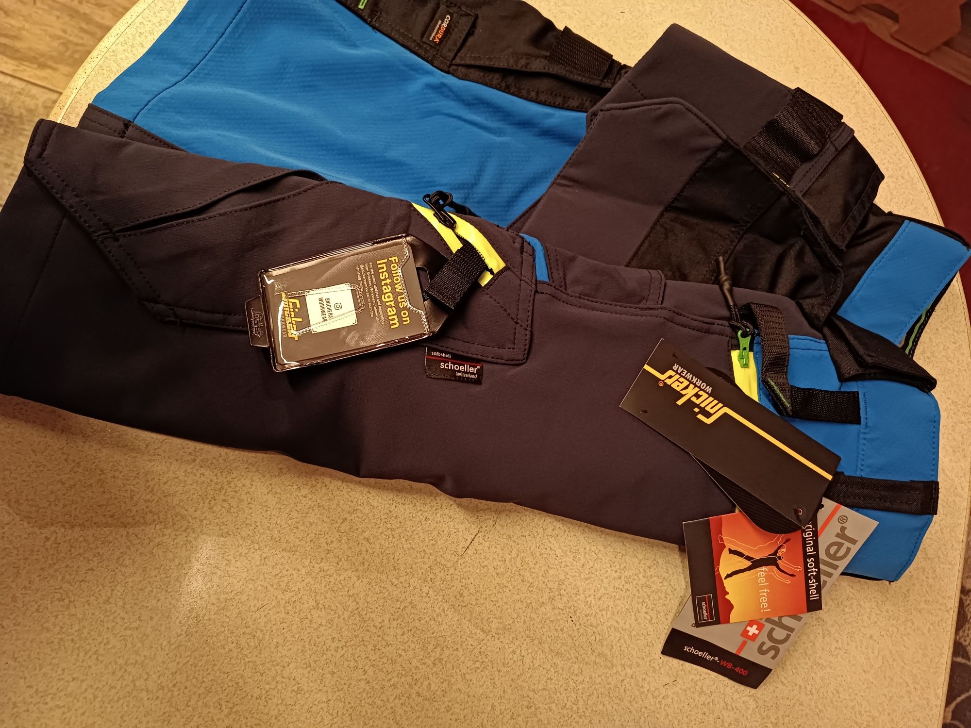 Krótkie spodenki snickers 6140 rozm.50 Softshell BHP flexiwork sl