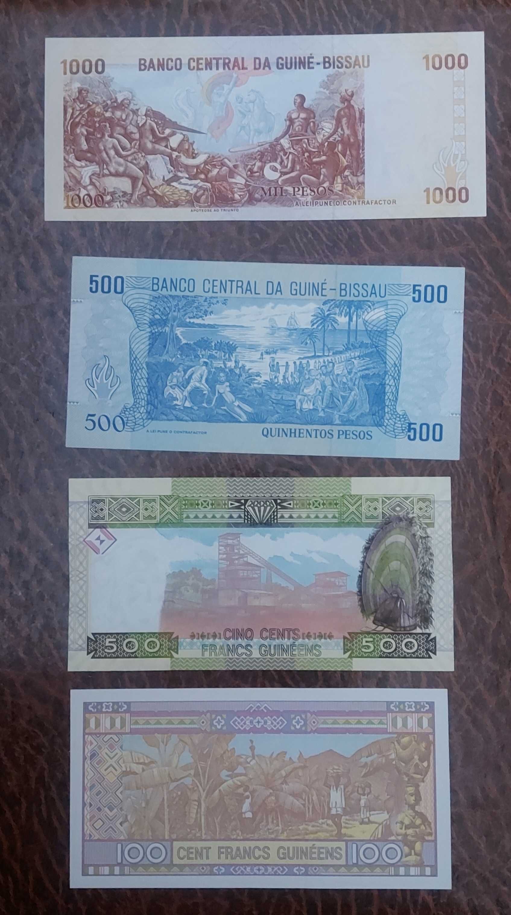 Notas banco central da Guiné