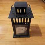 Lampion Borrby czarny 28cm