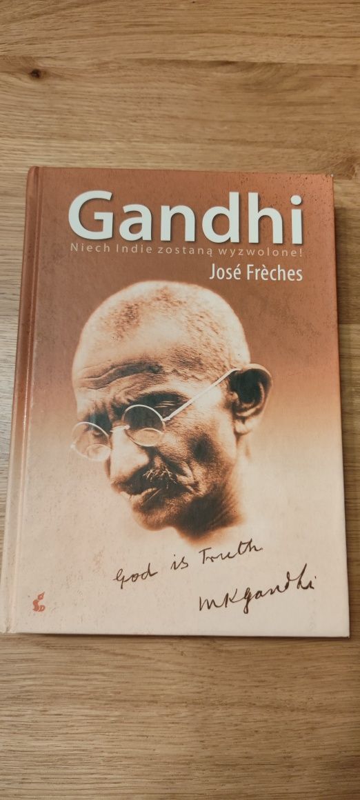 Gandhi Niech Indie zostaną wyzwolone!