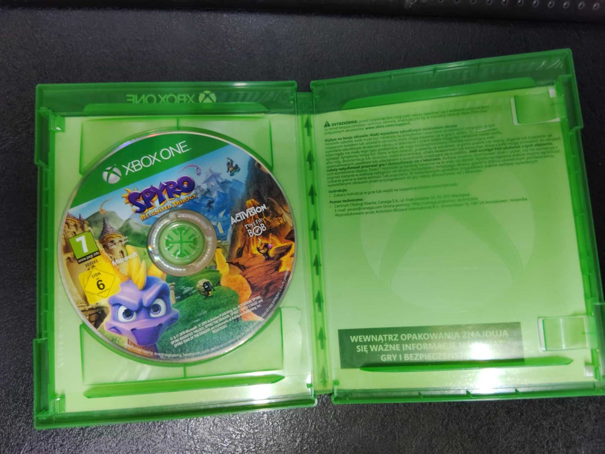 Spyro Reignited Trilogy Xbox One Polska wersja
