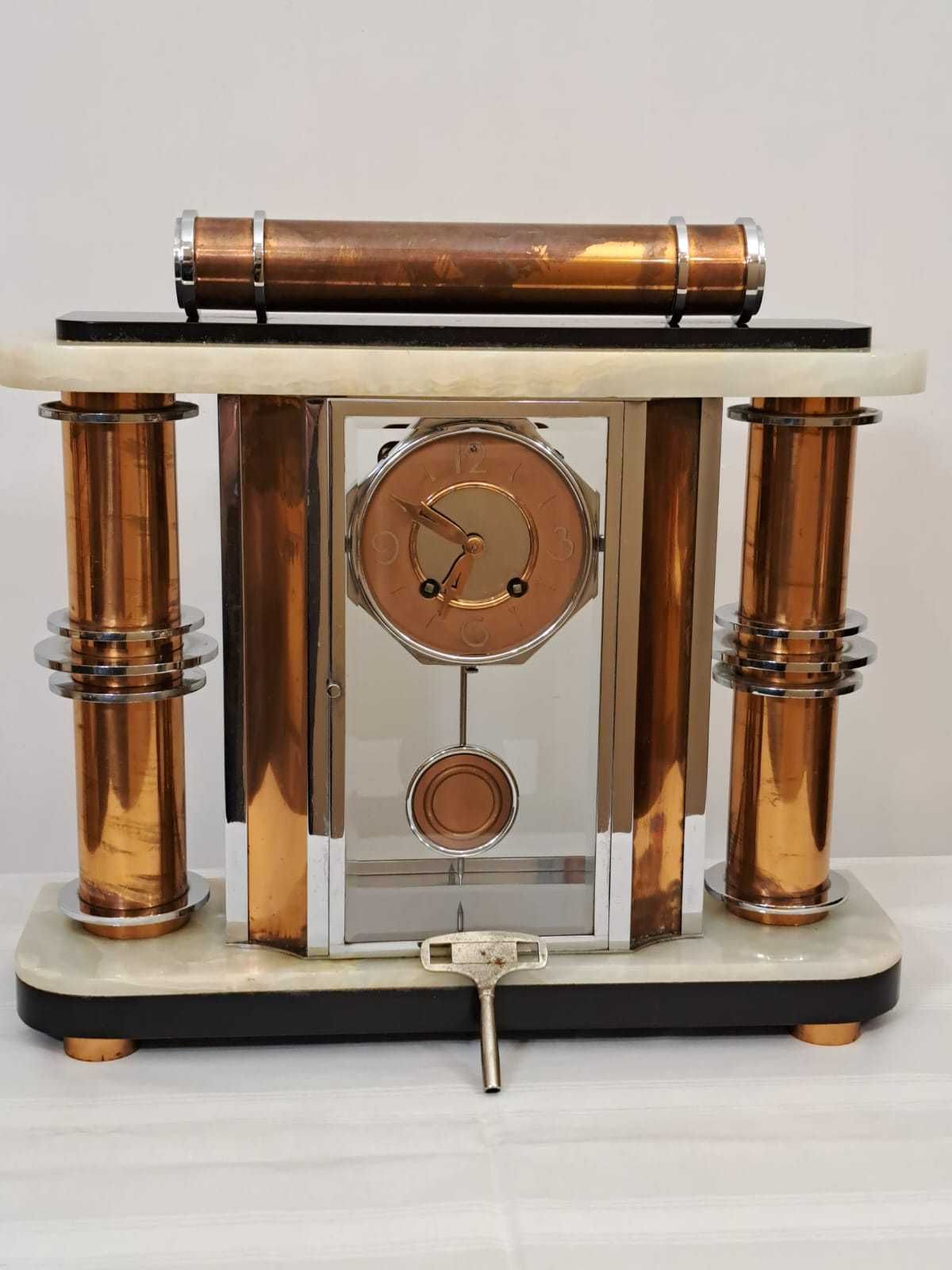 ZEGAR ART- DECO "Samuel Marti Paris', DESIGN