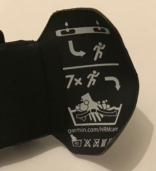Banda  monitor de frequência cardíaca Garmin HRM-Run 4