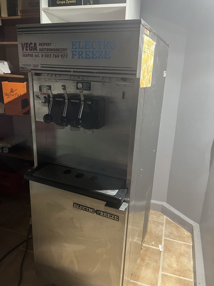 Maszyna do lodów kręconych Electro Freeze dwa smaki
