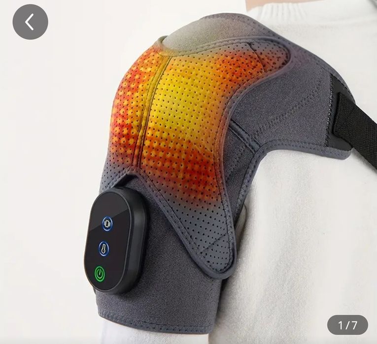 Масажер з прогрівом на плече
