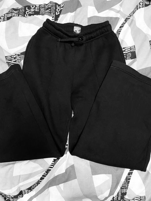 Штани палацо на флісі