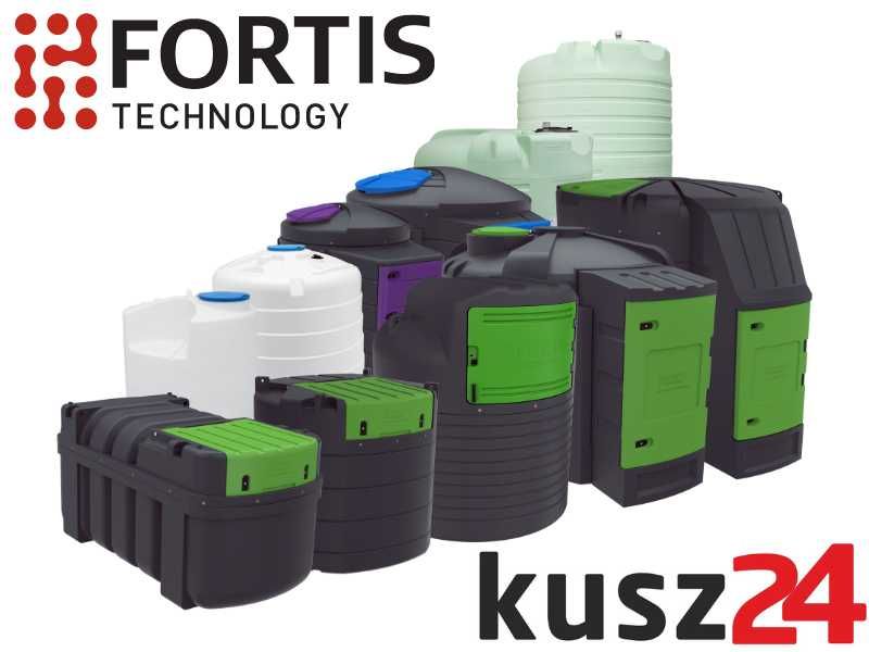 Zbiornik Dwupłaszczowy 2500 litrów FORTIS do oleju napędowego -dostawa