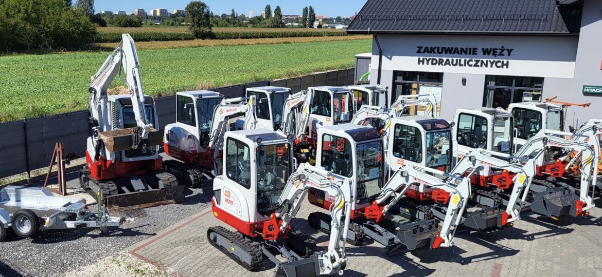 Koparka minikoparka Takeuchi Tb210R + szybkozłącze mechaniczne 2022rok