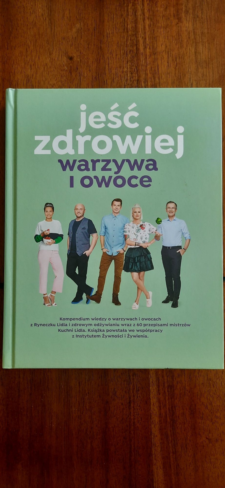 Książka Jeść zdrowiej warzywa i owoce Lidl