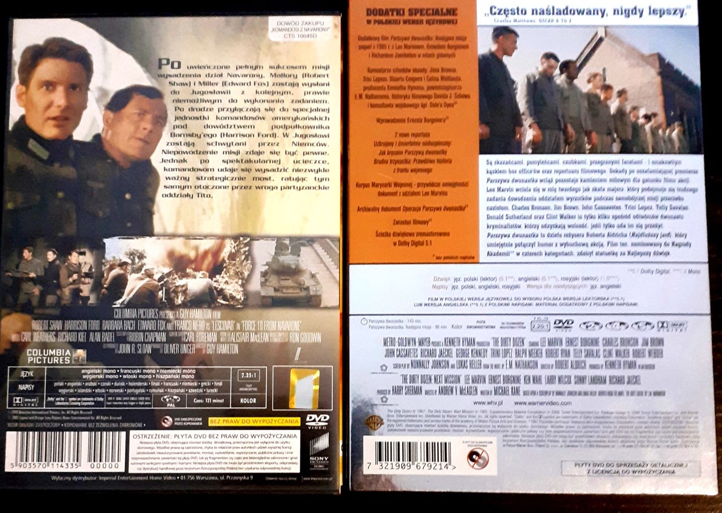 Parszywa dwunastka 2 x DVD
