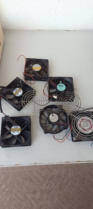 Ventiladores 12 v e 24 v