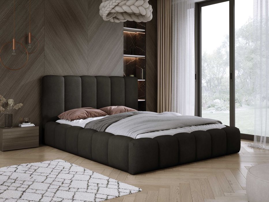 Łóżko Sypialnianie z Pojemnikiem + stelaż metalowy Sydney PRODUCENT