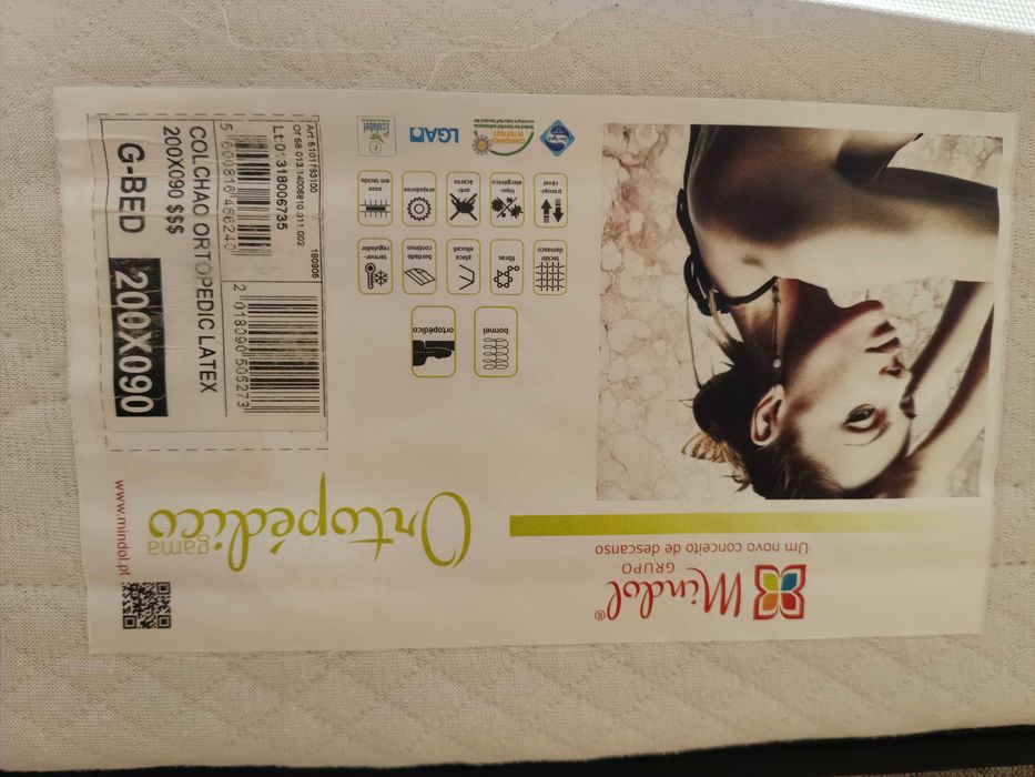 Conjunto de cama 200x90cm