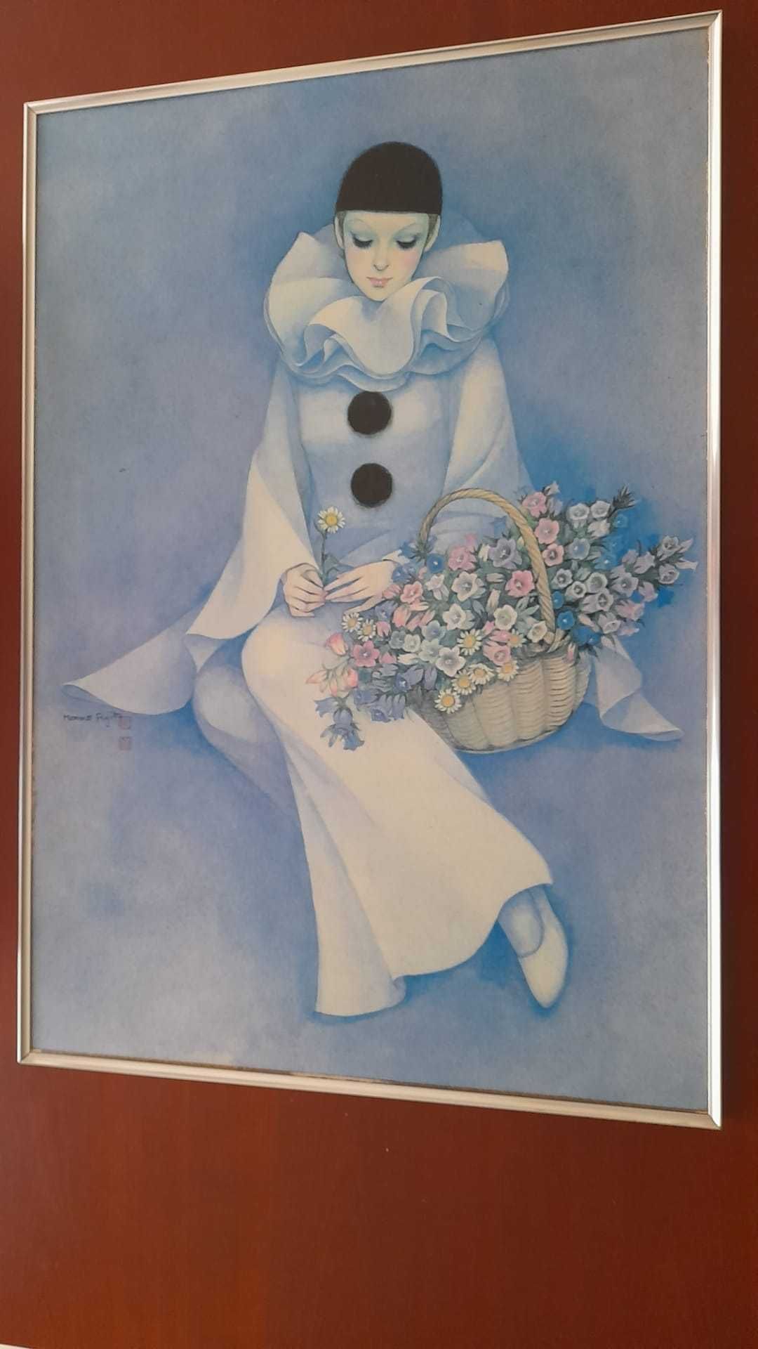 Quadro Pierrot muito bonito