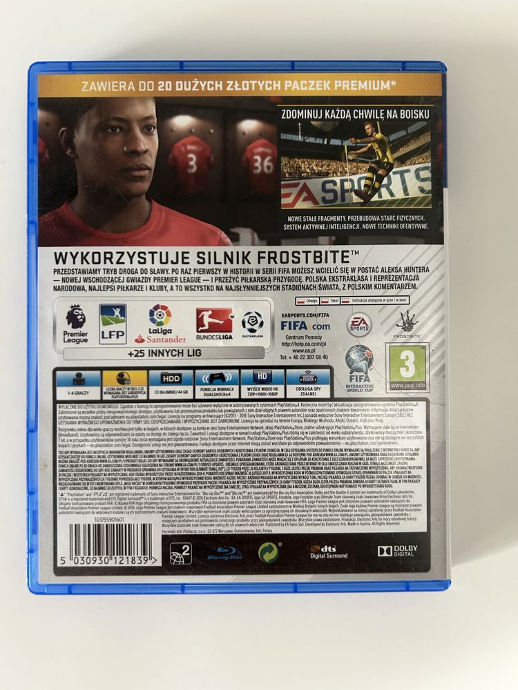 FIFA 17 PS4 Edycja Deluxe