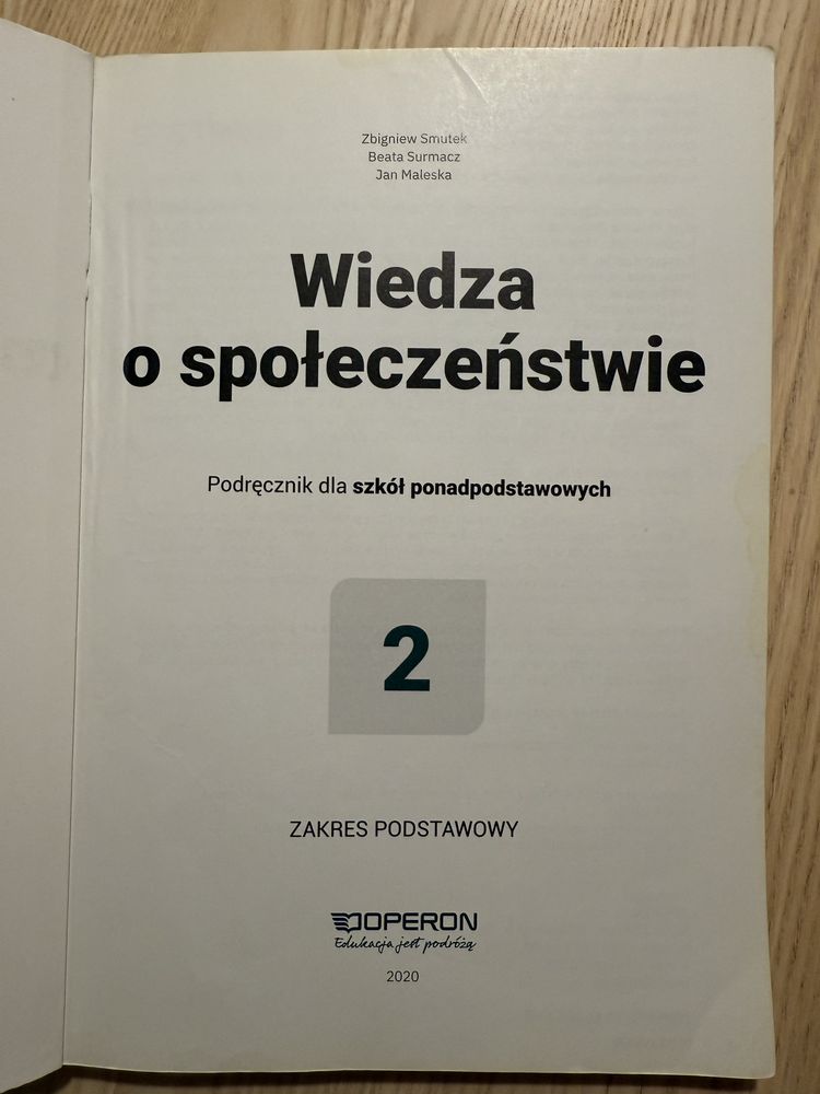 WOS klasa 2 Operon
