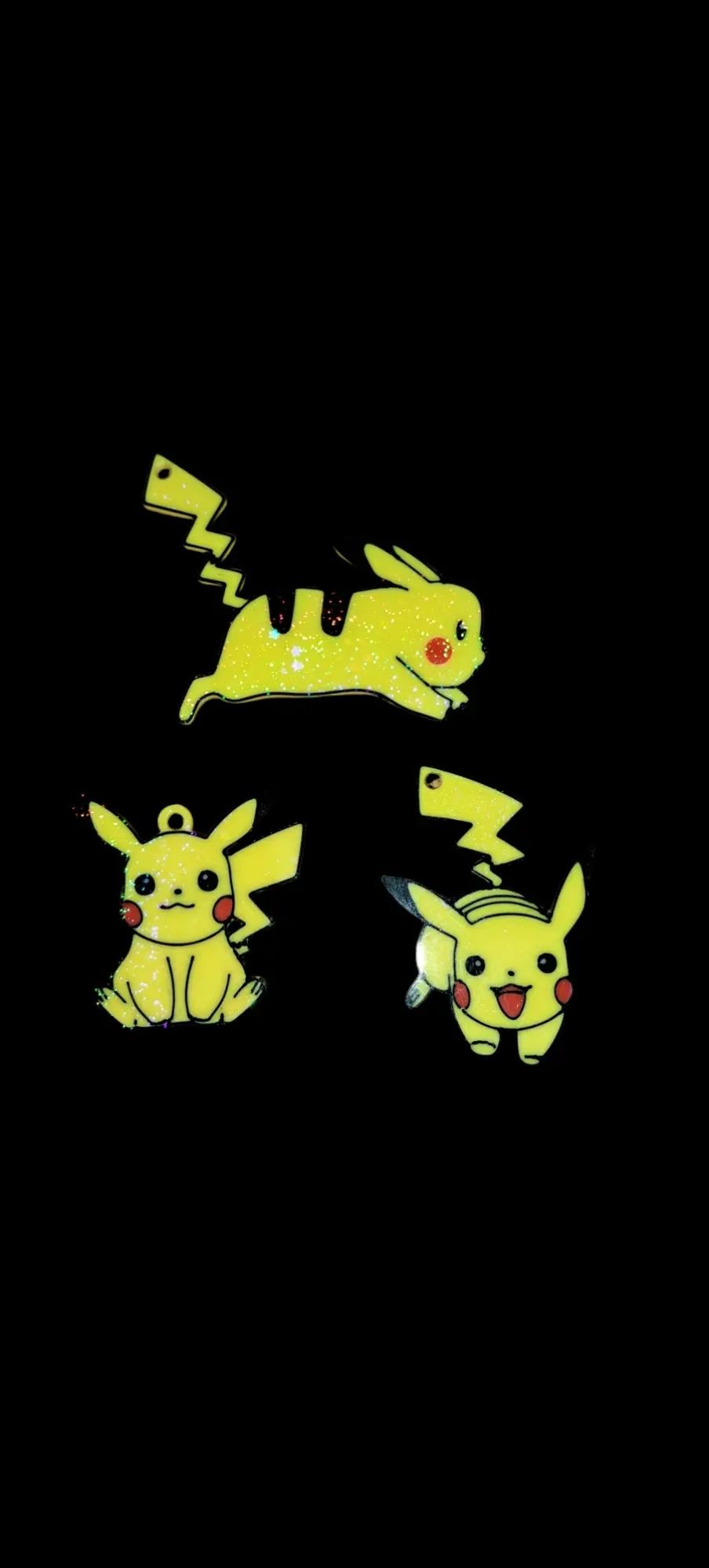Porta-Chaves do Pikachu com Filamentos Lotactree e Chapa Pey Brilhante