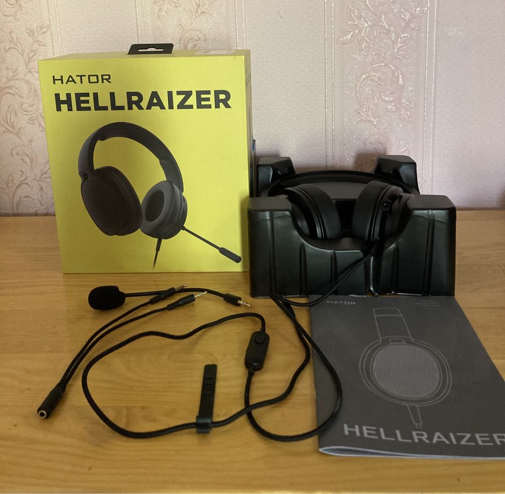 Навушники Hator Hellraizer Black (HTA-812)