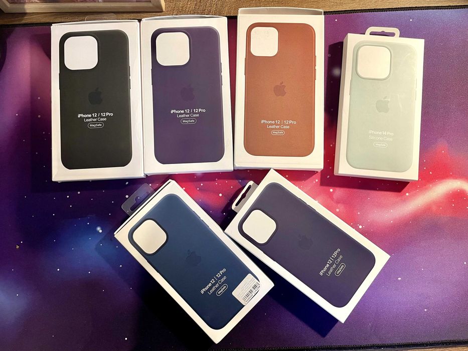 Чохли на iPhone 12/12 Pro (5 шт) + iPhone 14 Pro (1 шт)