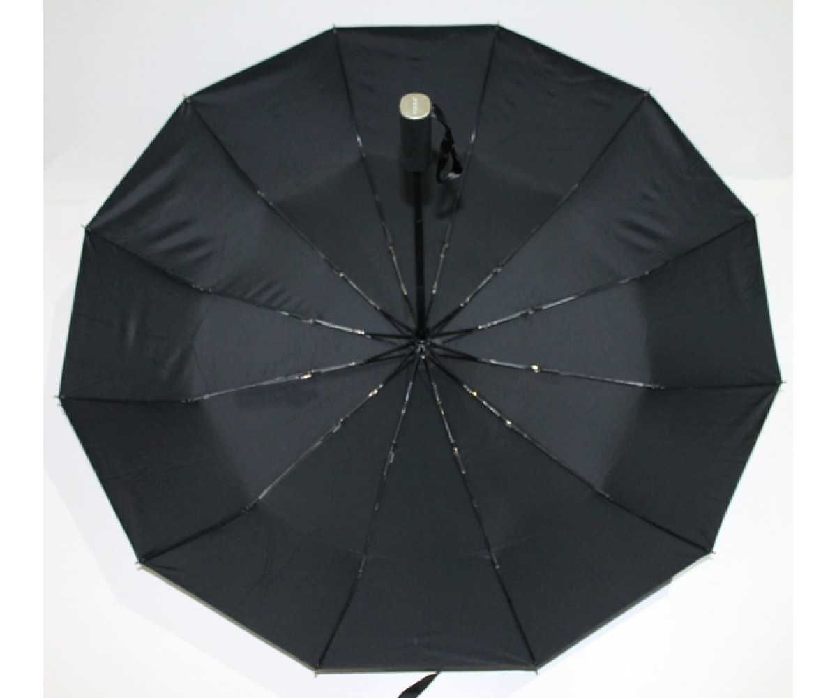 Мужской зонт автомат 12 спиц карбон антиветер мужские зонты складной