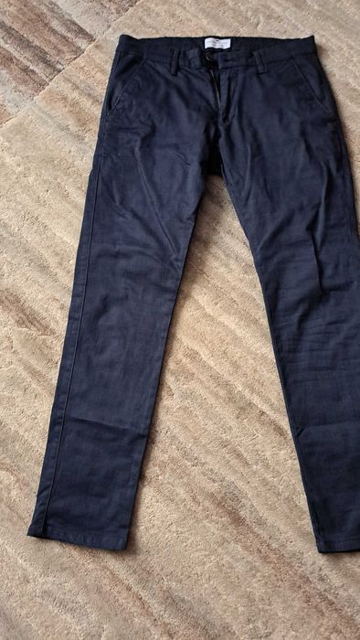 Spodnie męskie chino czarne CROSS JEANS