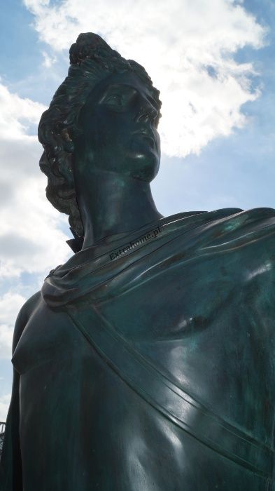 Apollo Belvedere posąg z brązu , Apollo z brązu H225cm