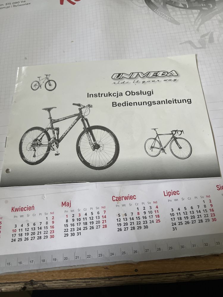 Sprzedam rower firmy UNIVEGA , jak nowy ;) .