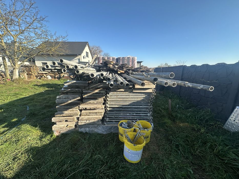 Rusztowanie Bera 150m2 kompletne - idealne do ocieplenia, tynkowania .