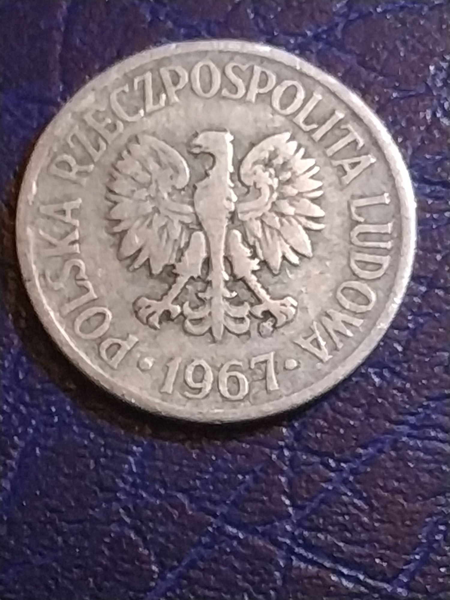 Moneta 50 groszy PRL rzadki rocznik 1967 - okazja!
