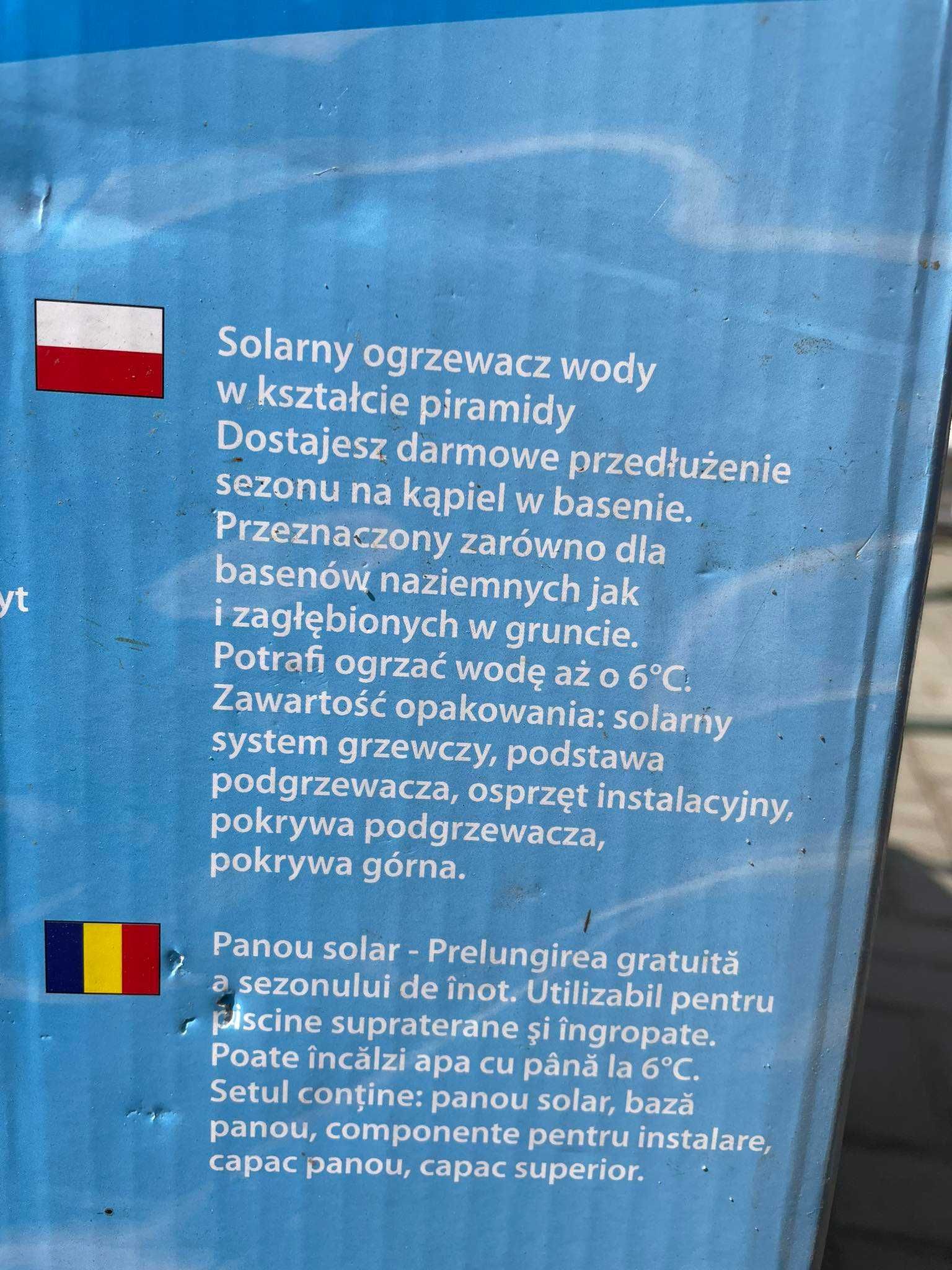 Podgrzewacz solarny do basenu