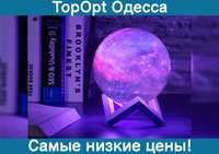 Настольный светильник луна 3D Moon КОСМОС 20 см сенсорный ночник лампа