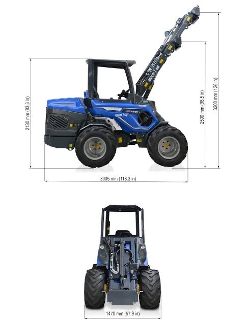 Wynajmij MultiOne 8.5 (Avant)z przesadzarką do drzew–ogród bez wysiłku