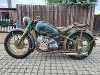 M 72  powojenna ural imz kmz k 750 mt mw dniepr