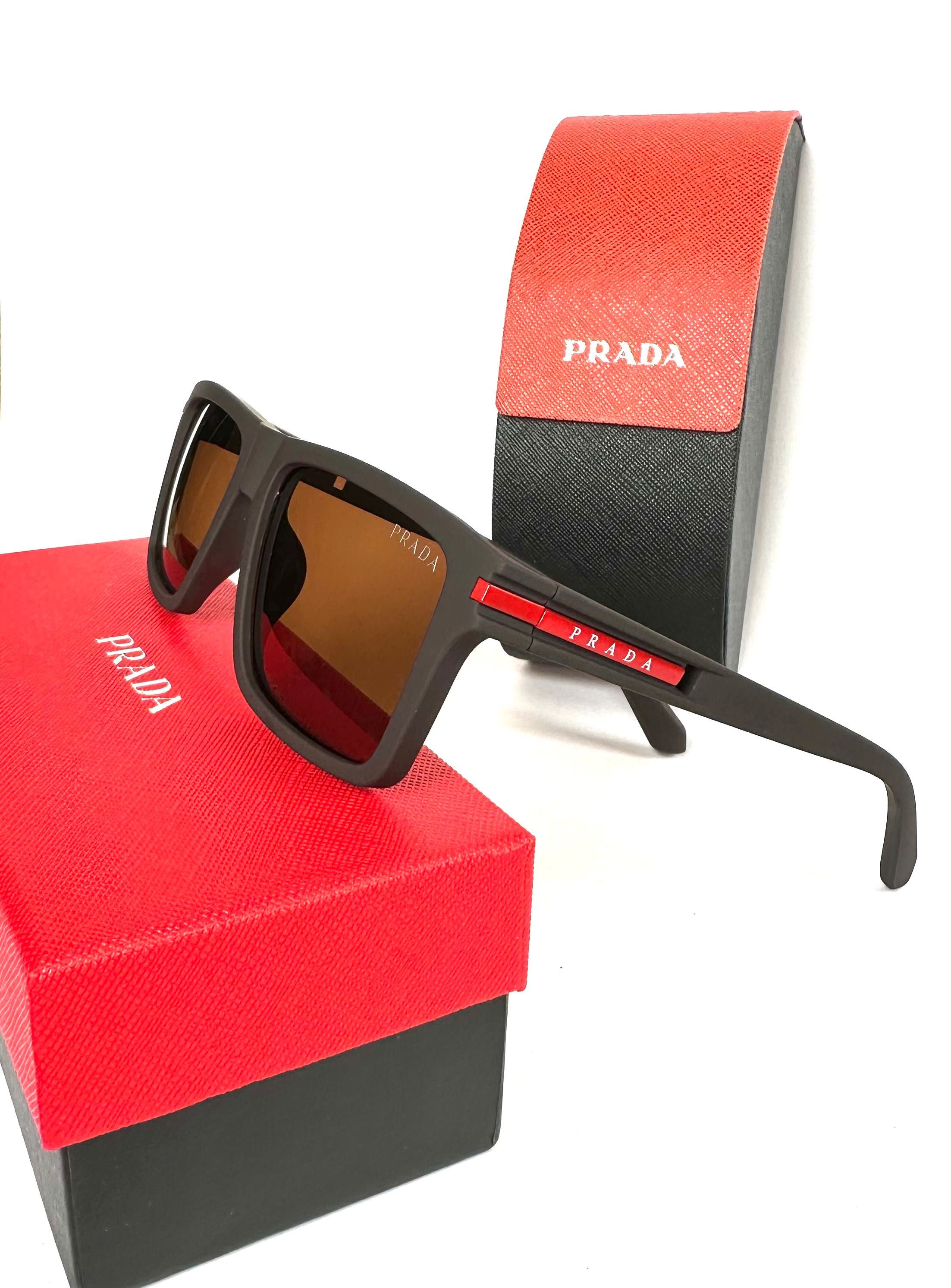 PRADA okulary przeciwsłoneczne męskie Polaroid