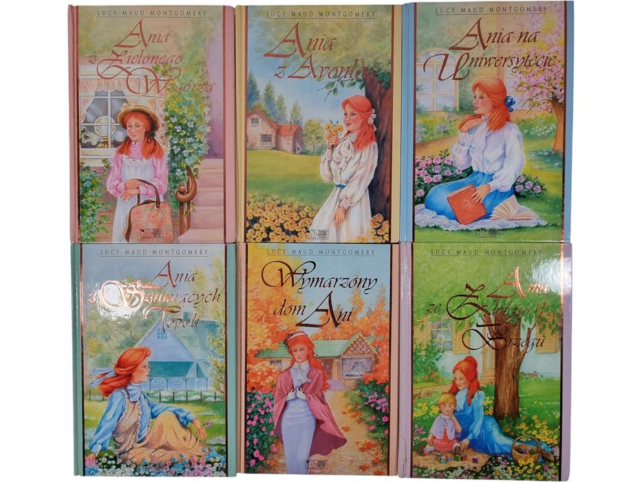 TWARDE / Ania z Zielonego Wzgórza 1-6 / Lucy Maud Montgomery