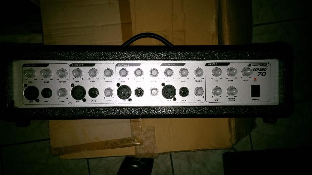 Omnitronic zestaw COMBO 70 okablowanie