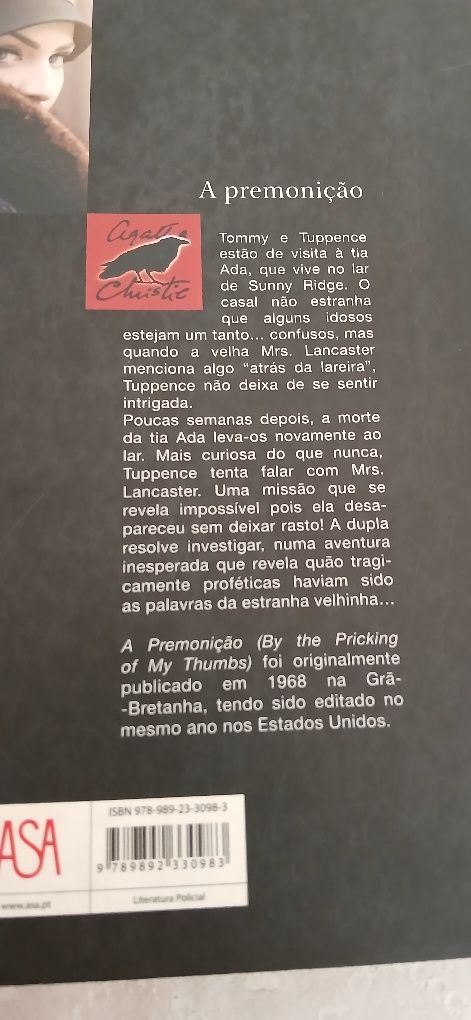 A premonição de Agatha Christie
