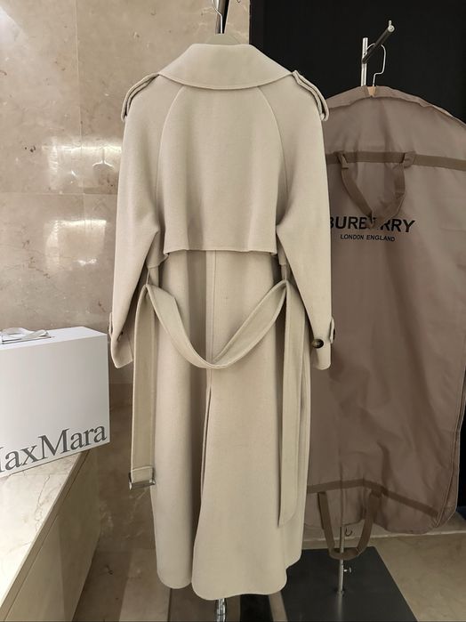 Пальто Burberry из шерсти