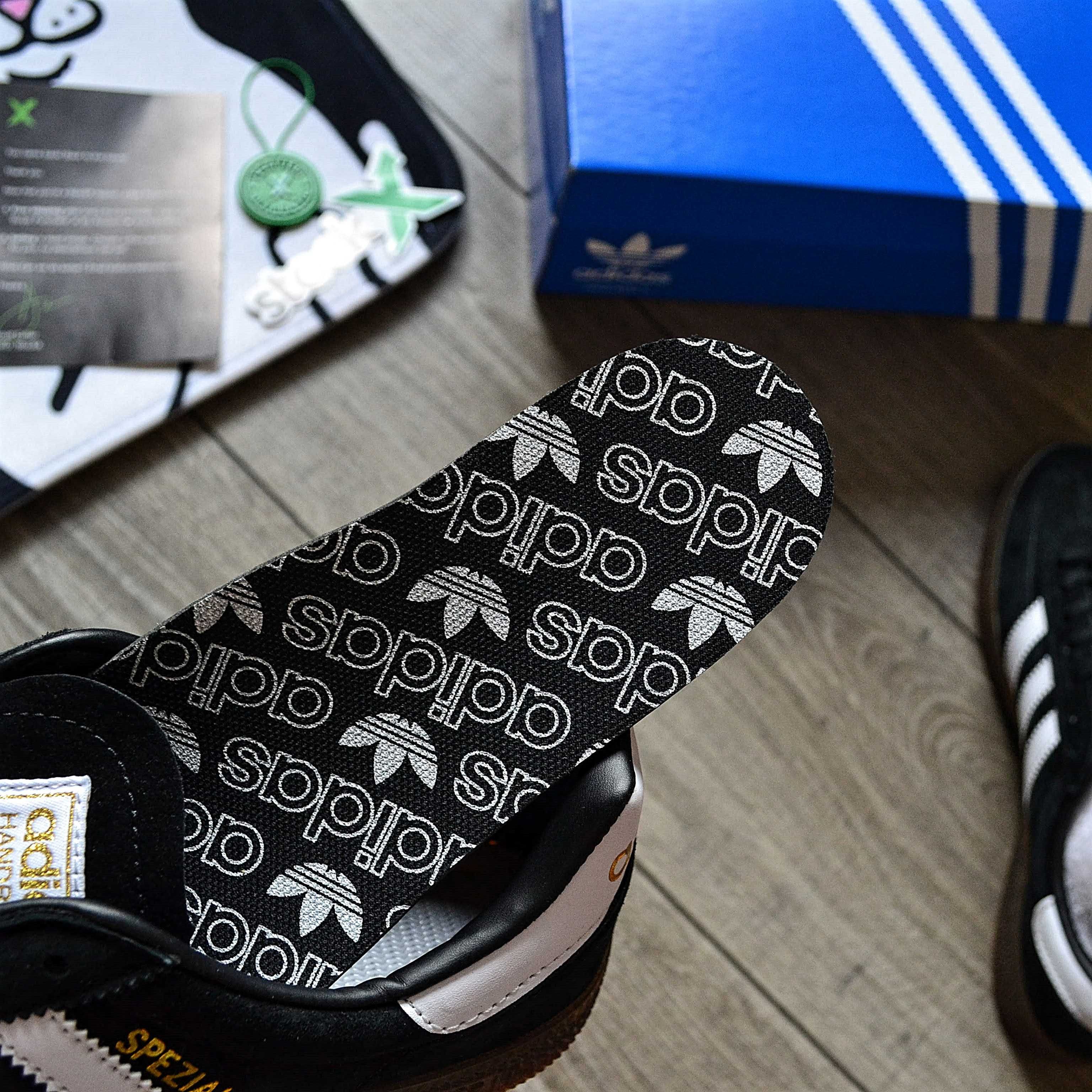 Чоловічі кросівки Adidas Handball Spezial 'Black Gum' Розміри 40-45