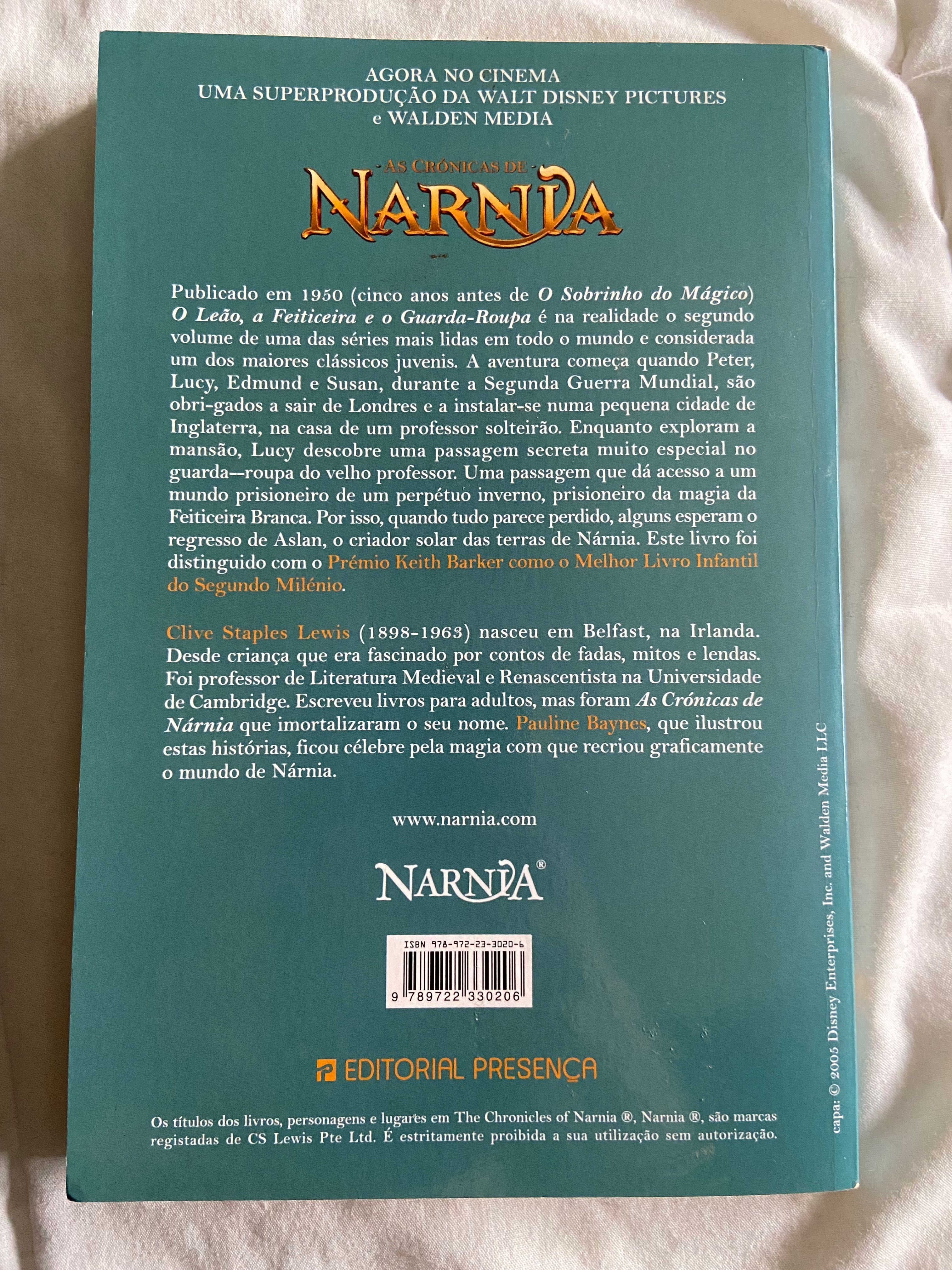 AS CRÓNICAS DE NÁRNIA - O Leão, a Feiticeira e o Guarda-Roupa